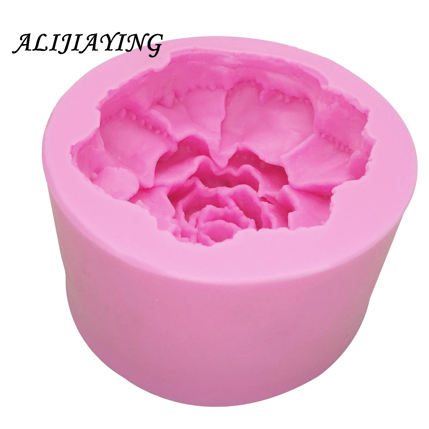 Sugarcraft 3D цветы гвоздики силиконовая форма для украшения торта DIY мыло свечная