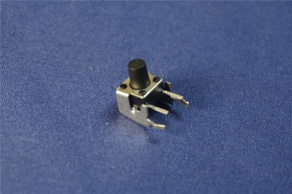 

1000pcs Tactile Switch 6x6 mm Height 4.3 5 6 7 8 8.5 9 10 11 12mm 250gf Snap-In PC Pin SPST-NO Right Angle Through Hole PCB