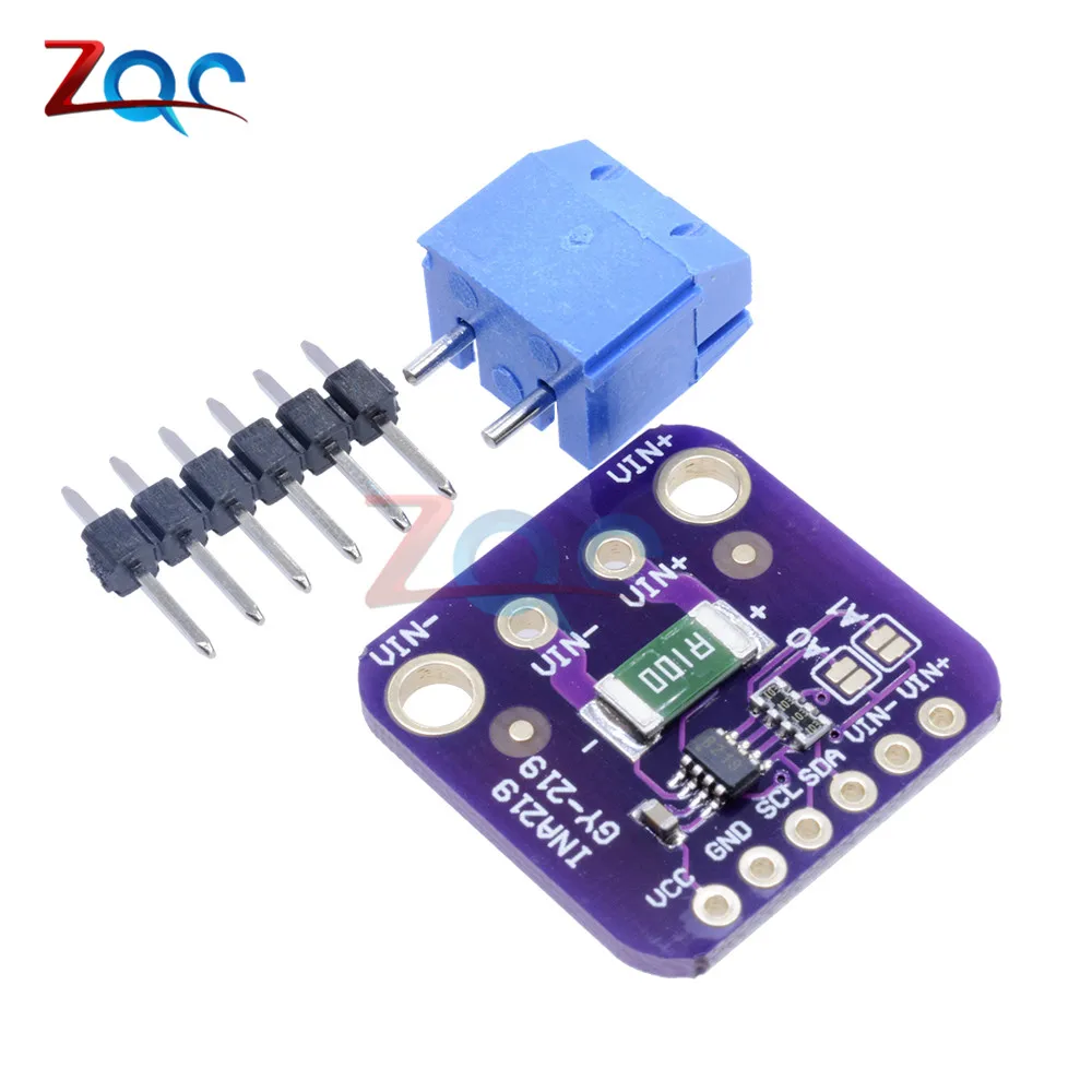 INA219 GY-219 интерфейс IEC высокая сторона постоянного тока Датчик Breakout источник питания мониторинг двухнаправленного датчика Модуль