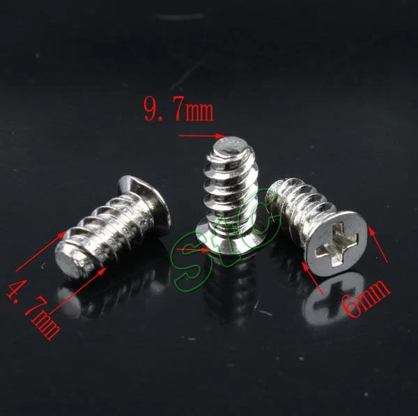 400pieces lot New Silver PC Computer Case Fan Cross Screw for Fastener