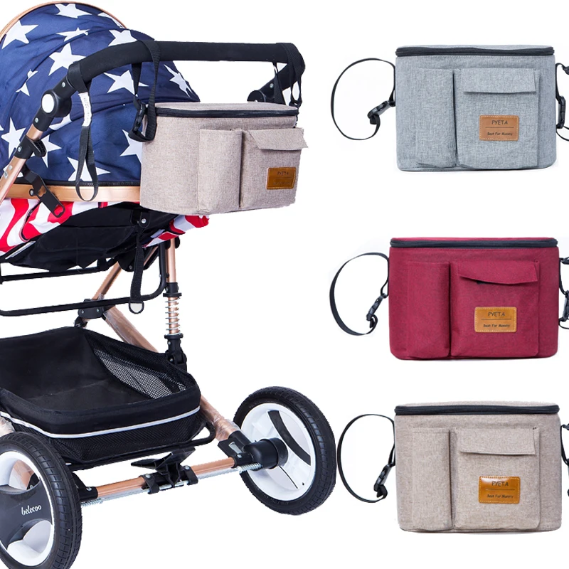 PYETA Baby Stroller Bag Diaper Bag For Baby Stuff,Baby Accessory Organizer Mummy Bag Hanging