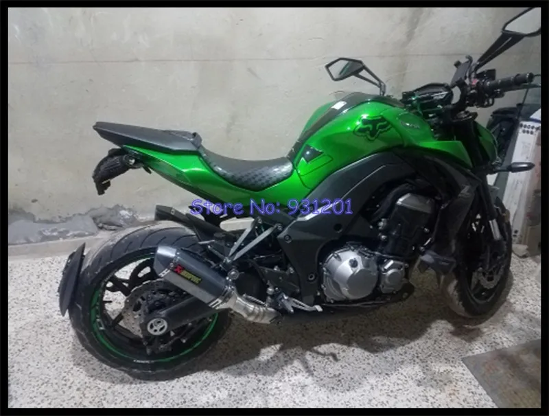 Мотоциклетные слипоны для Kawasaki Z1000 выхлопная труба система соединение глушителя средняя труба с Akrapovic глушитель Escape Moto