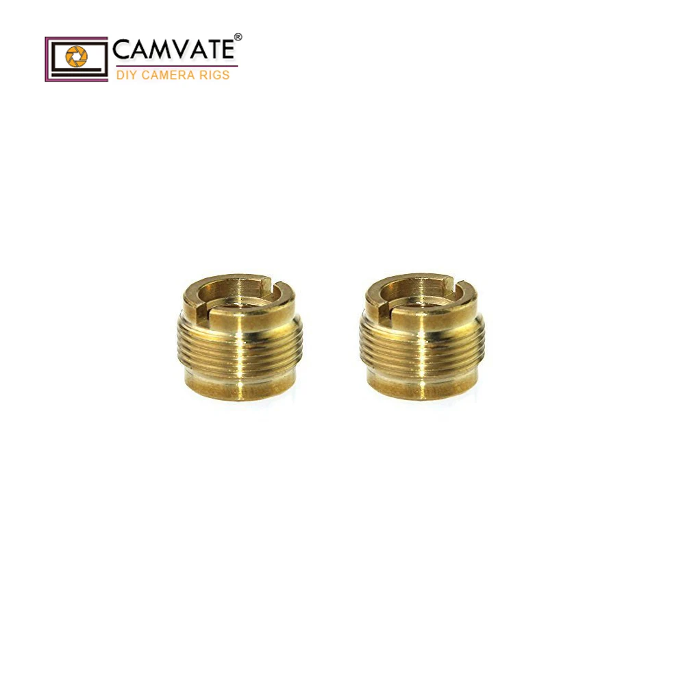 CAMVATE 3/8 &quotFemale To 5/8&quot Мужской резьбовой винт адаптер для микрофона Micphone стенд C1513