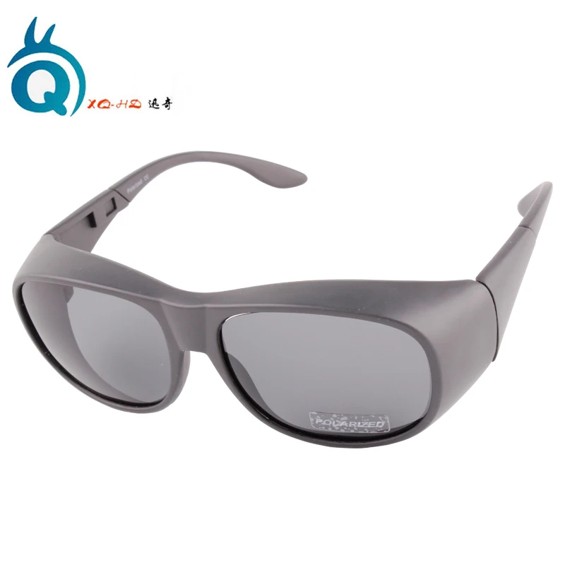 Солнцезащитные очки для мужчин, большие размеры, специальные солнцезащитные очки, Интернет-магазин, Китай - Цвет: P2505 MATTE GRAY