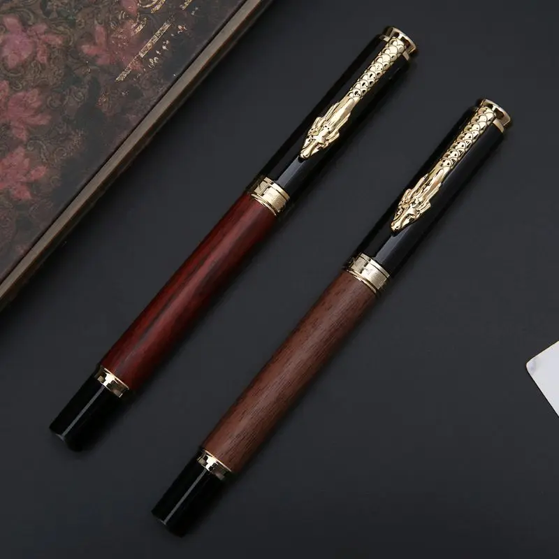 Jinhao 8802 Ретро мода авторучка бизнес студент 0,5 мм Средний Тонкий перьевая ручка каллиграфия офисные поставки пишущий инструмент