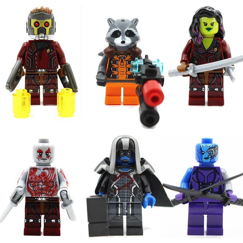 los guardianes de la galaxia lego