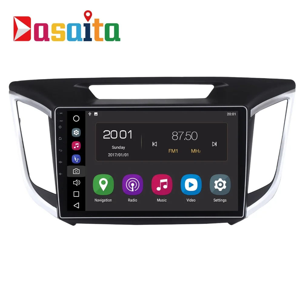 font b Car b font 2 din android GPS for hyundai creta IX25 autoradio navigation