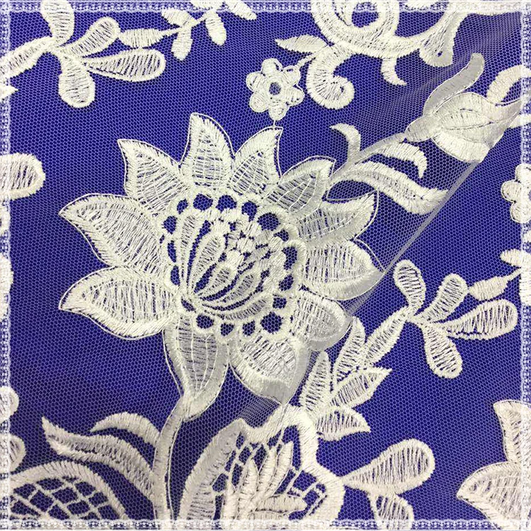 Textile-lace-dress-materials-handmade-3d-tulle