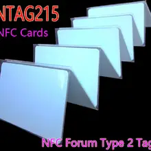 10 шт. NTAG215 NFC Forum Тип 2 тег ISO/IEC смарт-карты 14443 RFID карты тег для NFC мобильного телефона