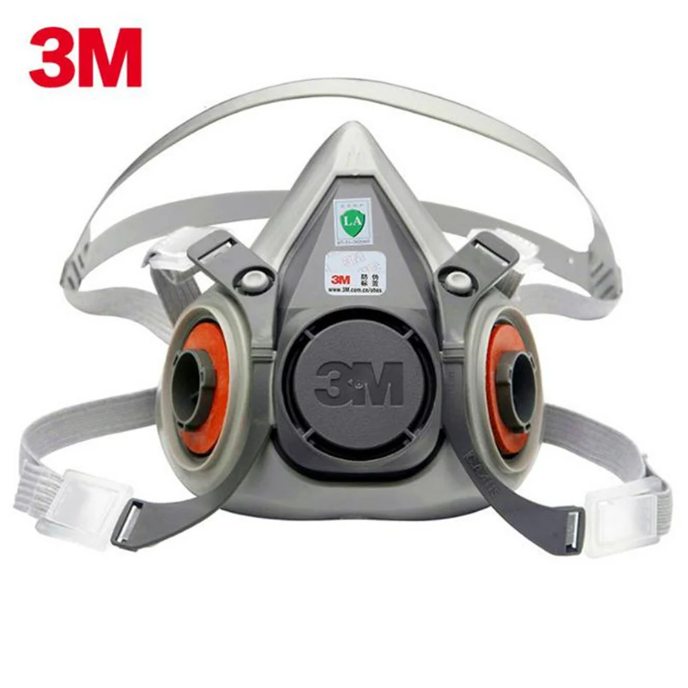 

3M 6200 Silicone Mask Body Anti-particulate Dust Mask Anti-fog And Haze PM2.5 Industrial Grade Protective Masks Tool