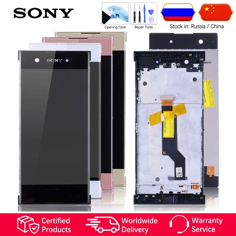 Original Display For SONY Xperia XA1 LCD Touch Screen with Frame For SONY Xperia XA1 Screen Replacement LCD G3112 G3116 G3121