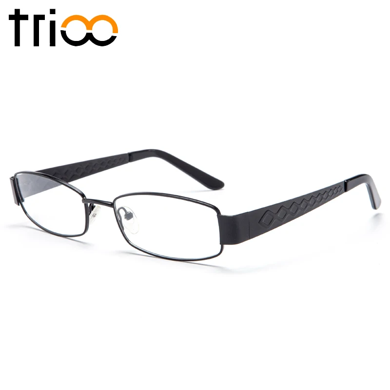 Brille Hohe Rhombischen Computer Dioptrien Col001 Oval Absolvierte Objektiv Rezept Metall Trioo Mens Qualität Brillen C1qfW