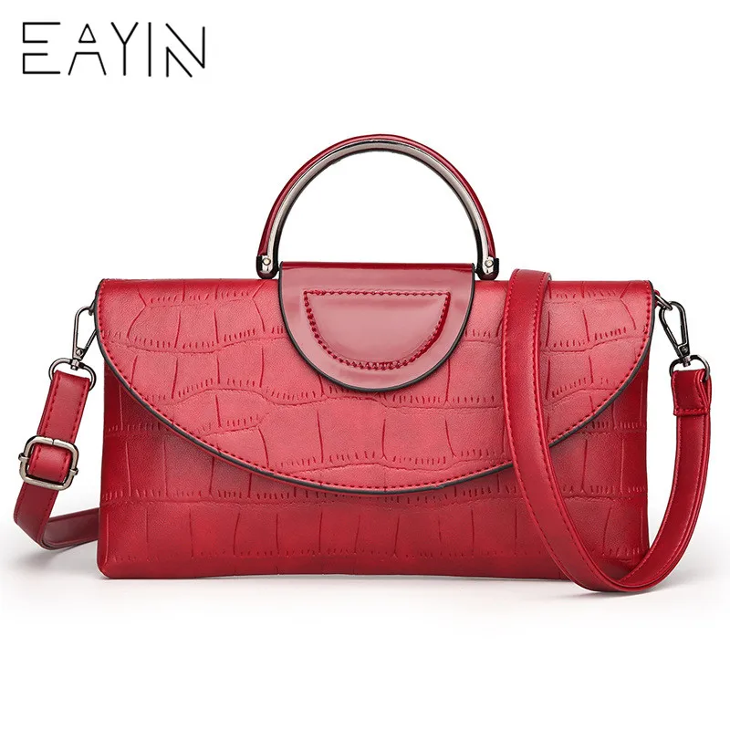 EAYIN Vintage Clutch Bag For Lady Women's Handbag Fashion Envelope Bag Party Evening Clutch Bags Black Red Purse Day Clutch EAYIN Vintage Clutch Bag For Lady Women's Handbag Fashion Envelope Bag Party Evening Clutch Bags Black Red Purse Day Clutch