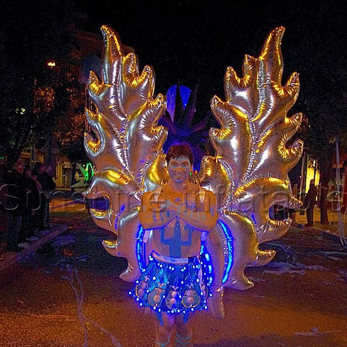 Inflatable Walking Wings Performance Costume for Outdoors Advertising