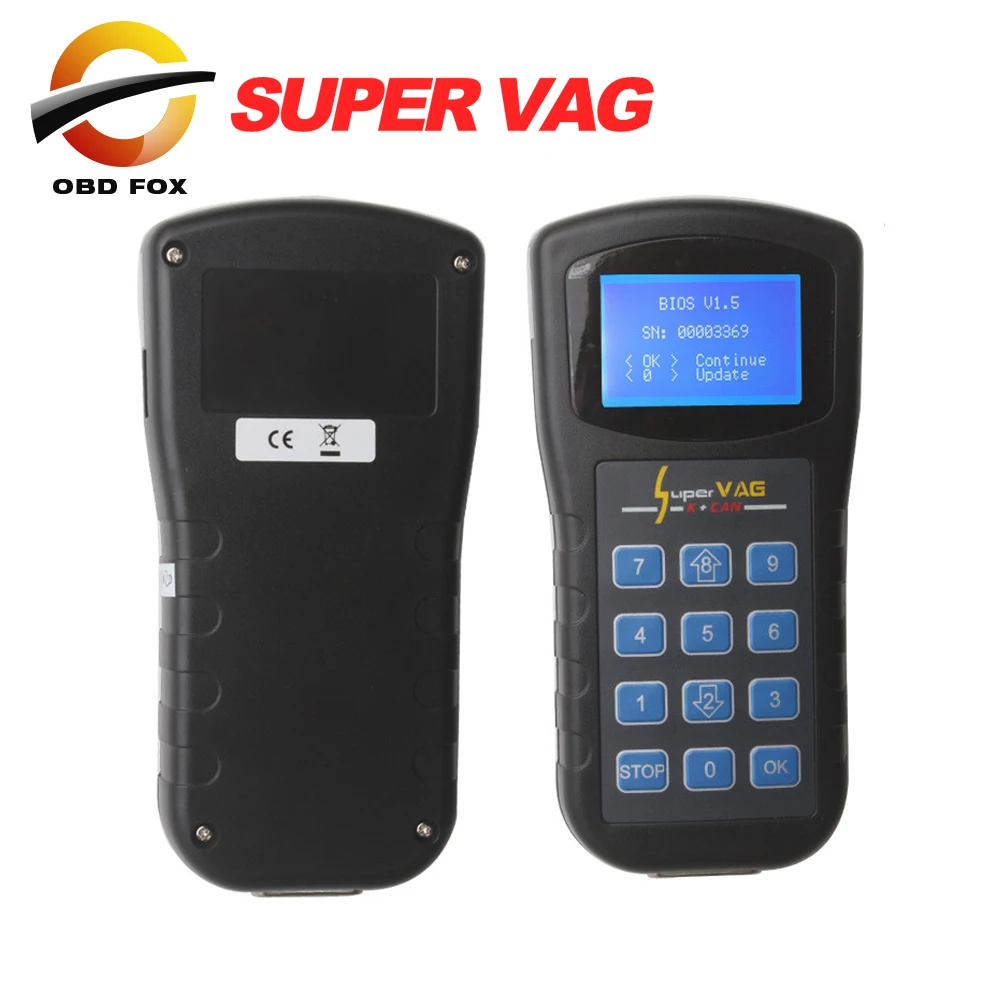 

Super VAG K CAN 4.8 Diagnostic Mileage PIN Code Scanner OBD Reader Reset Airbag Data Odometer Correction free shipping
