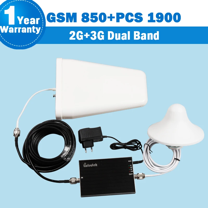 For Canada USA Home Used GSM 850mhz 1900mhz Cell Phone Signal Booster
