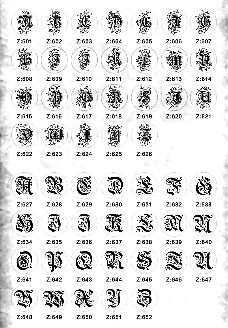 Letter stamp 1-14