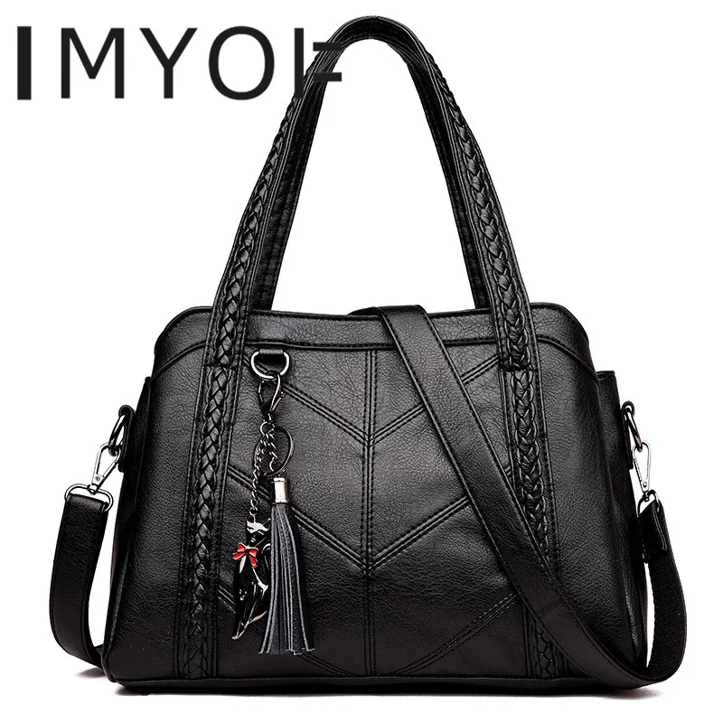 أعلى-حقائب بيد النساء شرابة حمل الفاخرة Spiraea النساء حقائب كتف متنقلة مصمم عالية الجودة حقيبة يد جلدية لطيف القط أعلى-حقائب بيد النساء شرابة حمل الفاخرة Spiraea النساء حقائب كتف متنقلة مصمم عالية الجودة حقيبة يد جلدية لطيف القط