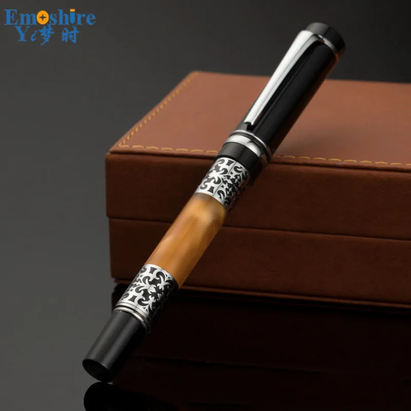 Quente de Metal de Luxo Esferográfica de Moda Design da Caneta Venda Criativo Caneta Esferográfica Escritório Escola Suprimentos Escrita P498 1 Pcs 4 1 PCS venda Quente de Metal de