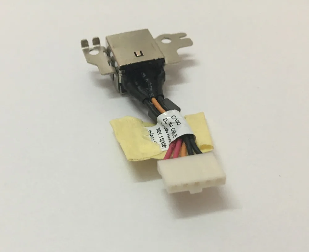WZSM Wholesale New DC Power Jack with Cable for Dell Chromebook 11 3180 Latitude 3189  XNJ46 0XNJ46