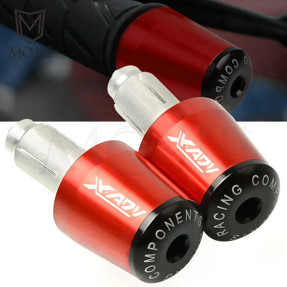 

22mm CNC Aluminum Universal Motorcycle Handlebars Grips Ends Bar Ends Handlebars Caps For HONDA XADV X-ADV X ADV 750 2017 2018