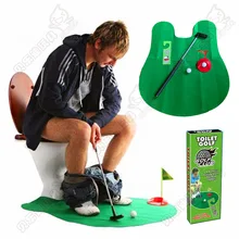 High quality toilet mini toilet golf training golf adult children's Toy toys Golf club ball floor flag Sports activities High quality toilet mini toilet golf training golf adult children's Toy toys Golf club ball floor flag Sports activities