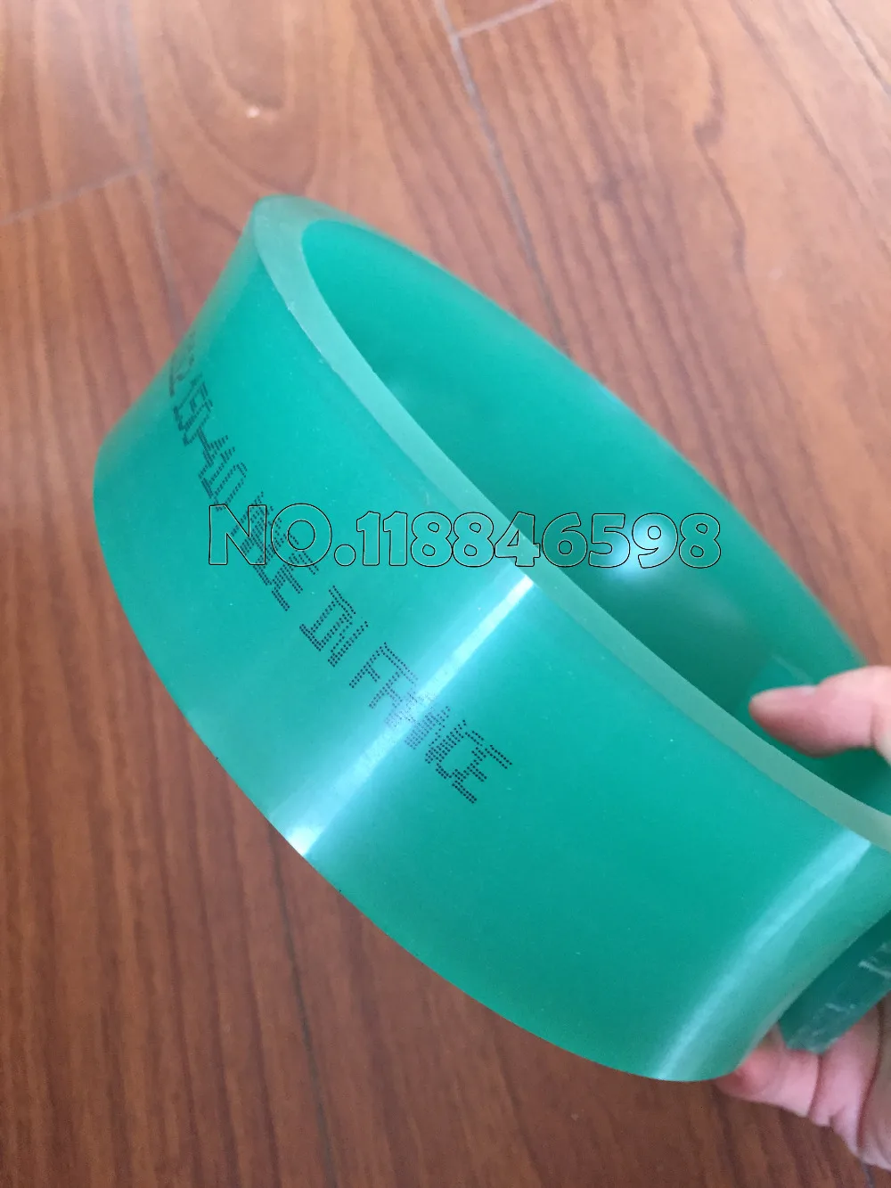 Online Envío Gratis 50*9MM hoja de goma de impresión de pantalla plana, durómetro 75A 1 metro