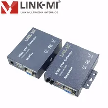 LINK-MI LM-K103TRU VGA Видео 300 м USB KVM extender по одной Cat5e/6 utp кабель для клавиатуры, мыши и видео порта Макс 300 м