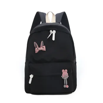 

Waterproof Nylon Women Backpacks Korean Style School Bag For Teenage Girls Bookbag Rucksack Female Travel Backpack mochila 2019