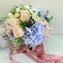 Реальные фотографии красного, розового, пурпурного, цветок Букеты Свадебные красивые туфли невесты Свадебные аксессуары, букеты S143