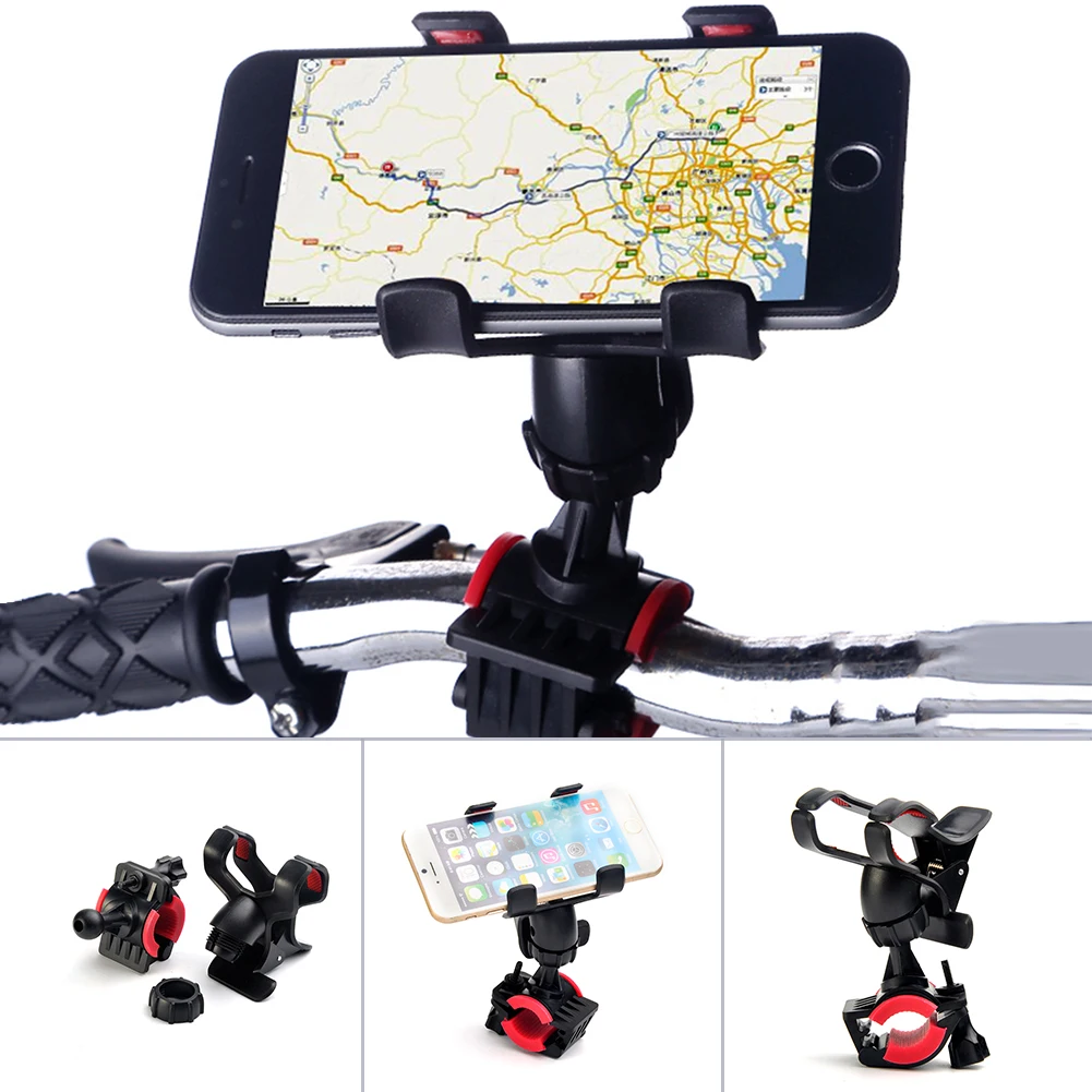

Universal Holder Cell Phone Holder For iPhone Car Bike GPS MP4 Plastic Handle Mount Holder