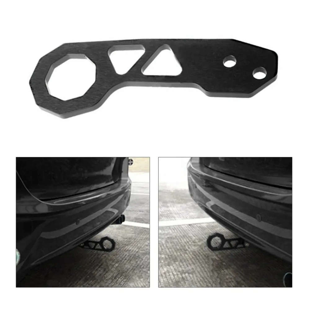 جديد سيارة تعديل مقطورة هوك سبائك الألومنيوم الوفير سحب هوك العالمي مقطورة سيارة حلقة مركبة سحب بار انخفاض الشحن