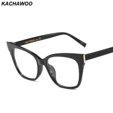 Kachawoo прозрачные линзы женские очки для глаз кошки оптические цвета хаки синие женские очки рамка черные украшения Аксессуары