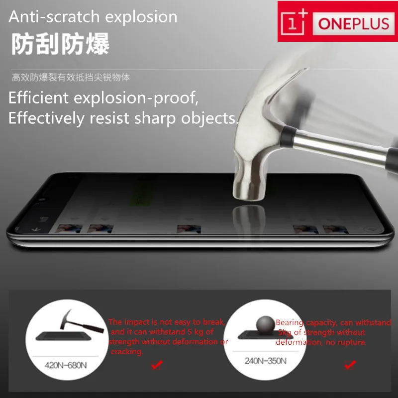 OriginalPremium закаленное стекло OnePlus X 6 5 лет 3 T 2 9 H Экран чехол пленка для один плюс 1 +