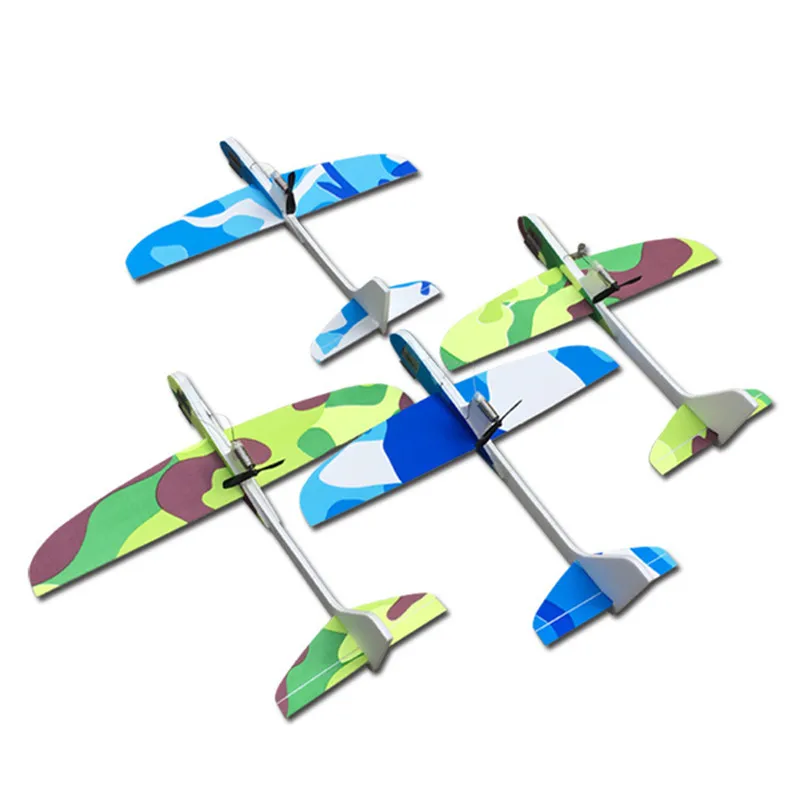 HOT SALE Electric EVA Foam Glider Throwing Flight Airplane DIY Foam