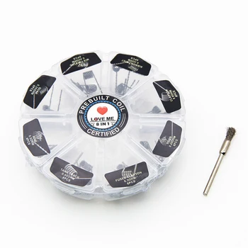 

8in1 resistance wire electronic fireworks heating wire For RDA RTA Atomizer Vapor