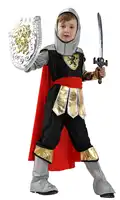 เซี่ยงไฮ้เรื่องราวเด็กฮาโลวีนโรมนักรบ Crusaders เครื่องแต่งกายสำหรับชายดาบอัศวิน Prince Cosplay Carnival party dress