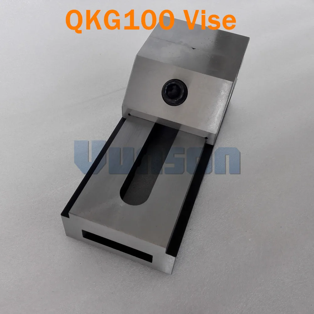 

QKG100 flat-nose Precision Bench Vise for Surface grinding machine, milling machine, edm machine, High Precision 0.005mm/100mm