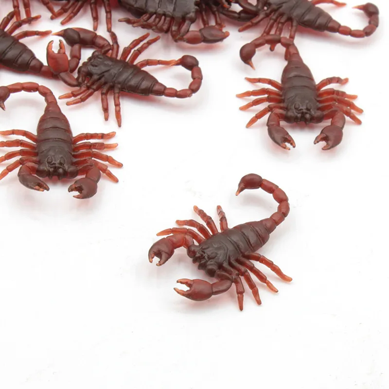Имитация страшного скорпиона имитация поддельный Скорпион весь человек новизна подарок Забавная детская игрушка поддельный червь