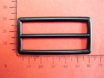 

2 inch DIY Zinc alloy Black Tri-glide buckle, metal slider, tri glide button alloy buckles, slider bag luggage accessory