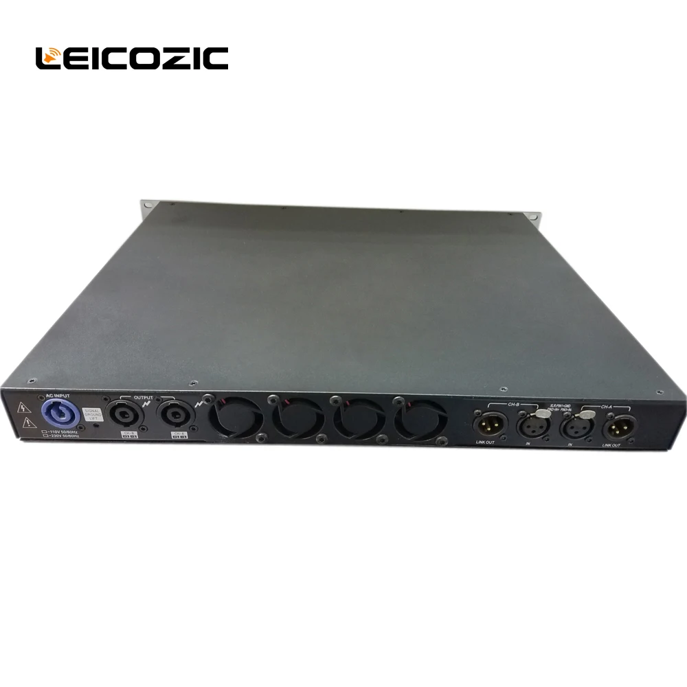 Leicosic 2x900 Вт усилитель 1U DJ профессиональный домашний аудио цифровой стерео 2