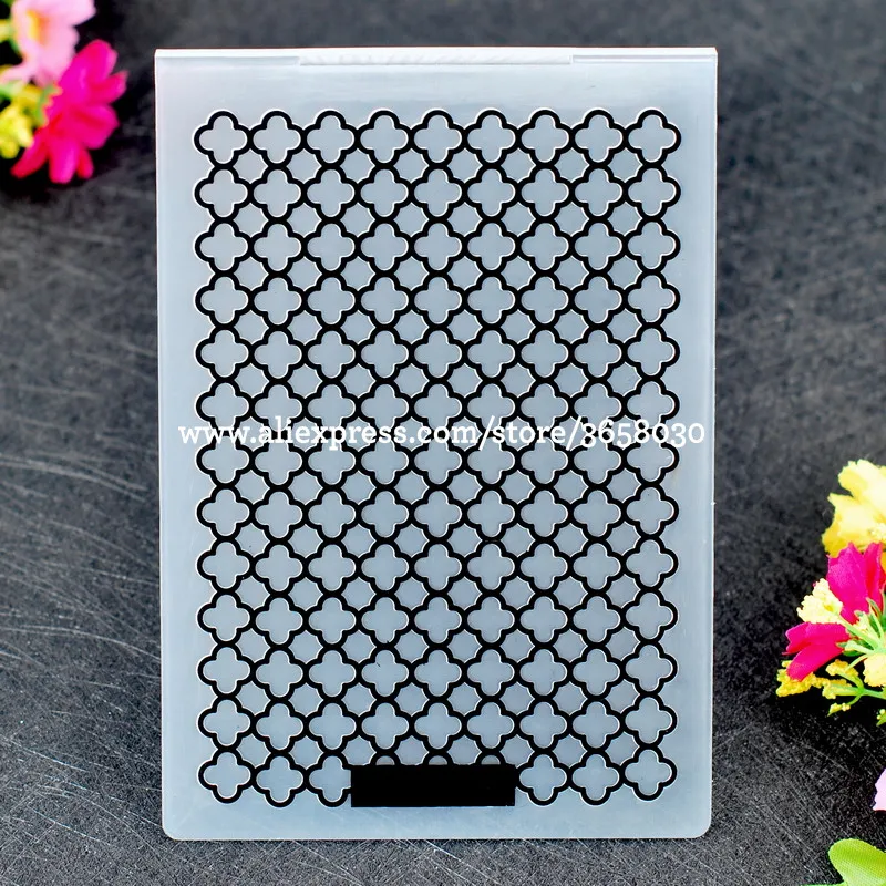 Plastic Embossing Folder For Scrapbook DIY Album Card Tool