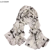 Женские шарфы Монро Мэрилин, модная новинка 160*65 см, шифоновый тонкий шарф, шали, лучший подарок, ювелирные изделия 22001