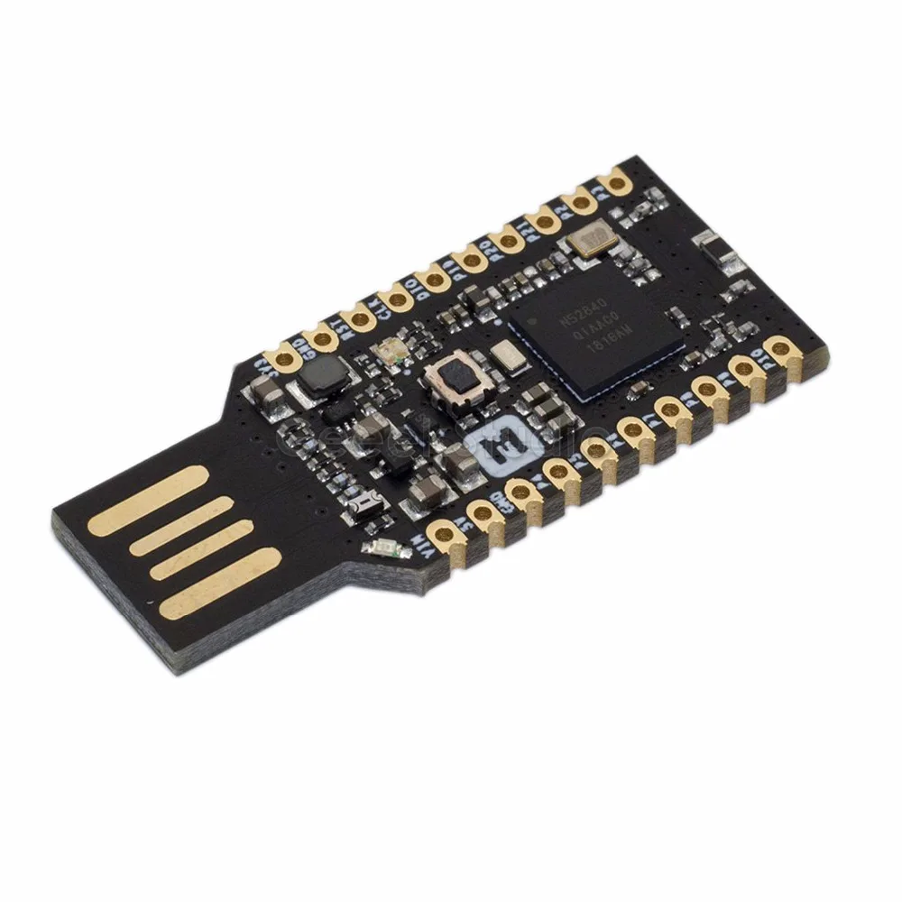 Новинка! Комплект nRF52840 Micro Dev USB Dongle с чехлом|Аксессуары для демонстрационных