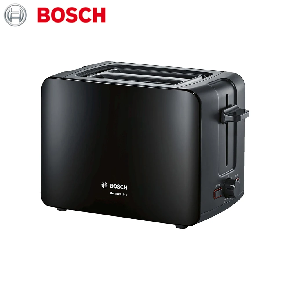 Серия ComfortLine Компактный тостер Материал: пластик цвет: черный Bosch TAT6A113