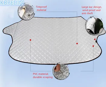 

High-quality Car Window Sunshade Cover Sun Windshield For Buick regal excelle encore lacrosse emblem rendezvous accessories