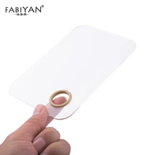 Лопаточка из нержавеющей стали стержень контур для лица основа тени для век Смешивание лак для ногтей набор инструментов для маникюра акриловая палитра