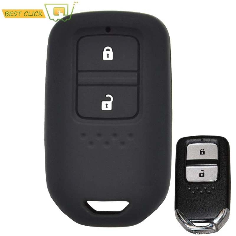 Фонарь для Honda Fit Силиконовый чехол ключей от машины Vezel Jazz City Civic Accord Odyssey