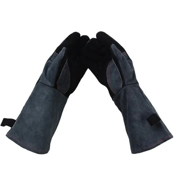 

High Temperature Resistant 500 Degree Barbecue Flame Retardant Gloves,Baking Insulated Microwave Oven Gloves Outdoor Bbq Labor