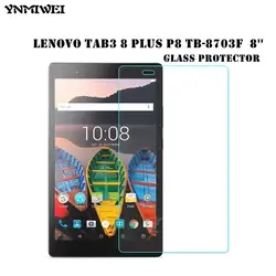 2 шт./лот закаленное Стекло протекторы для lenovo P8 TB-8703F Экран протектор для lenovo Tab 3 8 Plus Стекло протектор Плёнки